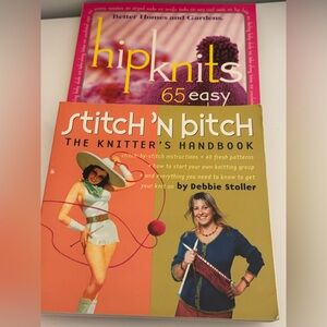 Knitting Book Duo Stitch 'n B & Hip Knits Knitting Books and Patterns